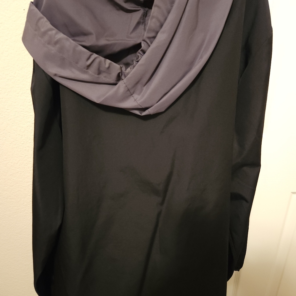 MED/PINK/ BLACK AND GREY WINDBREAKER JACKET
